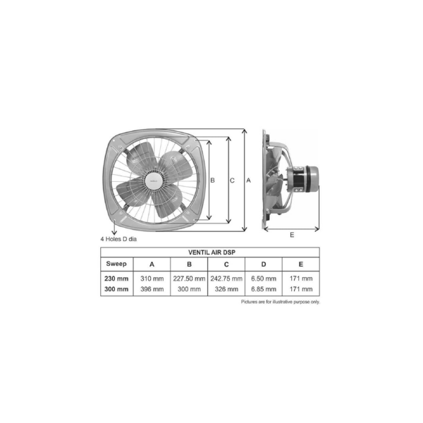 Brown North Cyclone Fresher Exhaust Fan - Image 2